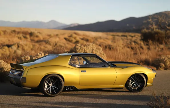 Wheel, Drives, Muscle car, 1972, Classic car, Sports car, AMC, AMC Javelin