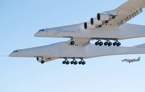 Picture Landing, Chassis, Stratolaunch, Stratolaunch Model 351, Stratolaunch Systems, The aircraft carrier, The mechanization of the …