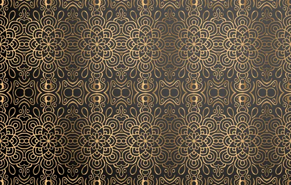 Picture pattern, texture, gold, ornament, background, color