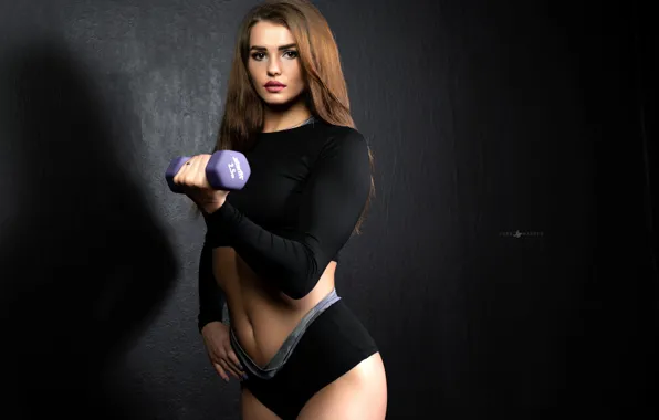 Look, sexy, pose, background, model, panties, shadow, makeup