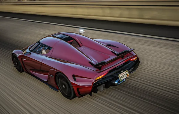 Road, speed, supercar, Grand Theft Auto V, Koenigsegg Regera