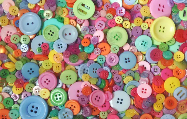 Macro, buttons, colorful