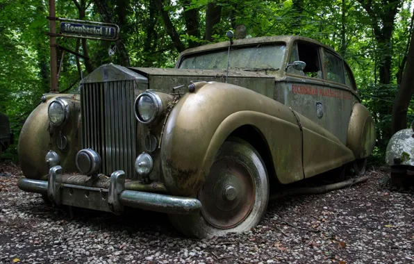 Rolls-Royce, scrap, Silver Wraith
