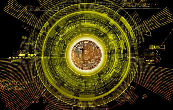 Picture logo, coins, currency, money, bitcoin, currency