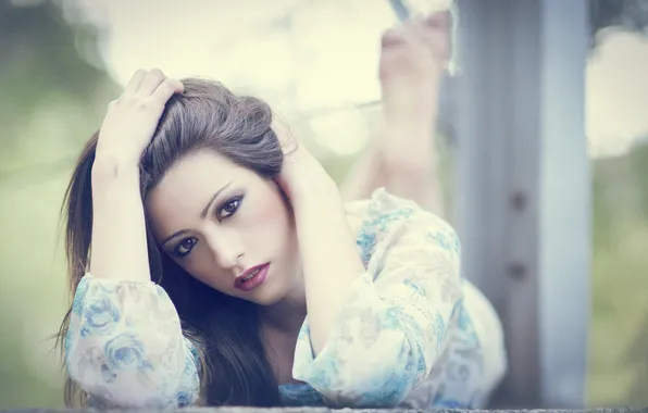 Look, portrait, Dawn Warrior