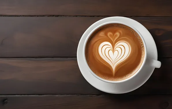 Love, heart, figure, Board, coffee, mug, Cup, heart