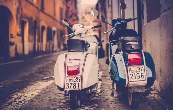 Picture moped, Rome, scooter, photo, photographer, retro, Rome, Jamie Frith