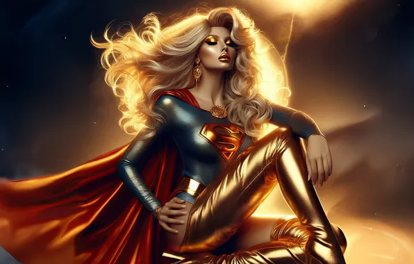 Picture supergirl, goddess, greek