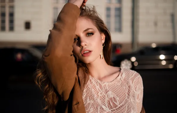 Look, girl, face, photo, model, makeup, blouse, beauty