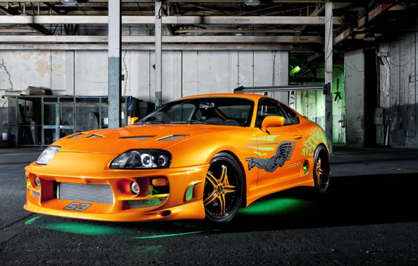 Picture tuning, garage, backlight, vinyl, Toyota, tuning, Supra, stickers