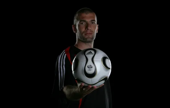 Football, sport, legend, ball, Zidane