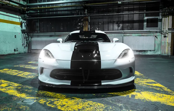 Dodge, Light, Front, White, SRT Viper, Geiger, Sight