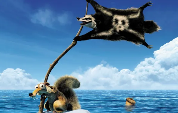 Sea, Ice, Ice Age, Fangs, Protein, Wolverine, Ice Age, Acorn
