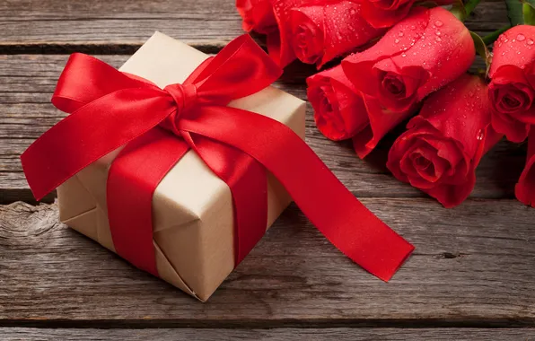 Love, flowers, gift, romance, roses, love, happy, Valentine's day