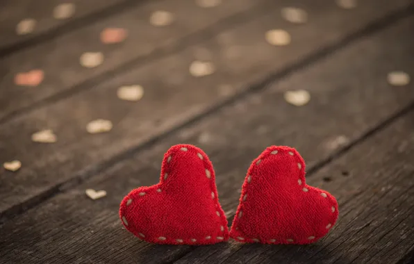 Love, heart, red, love, wood, romantic, hearts
