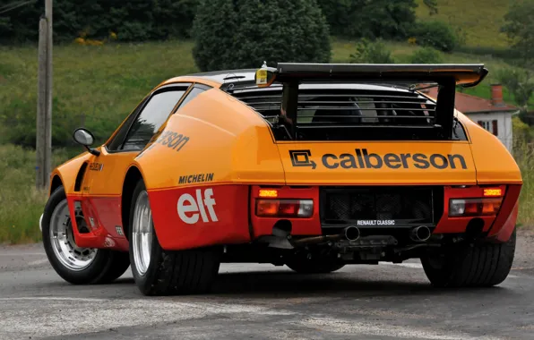 Picture Renault, rear view, 1982, A310, V6, Alpine-Renault