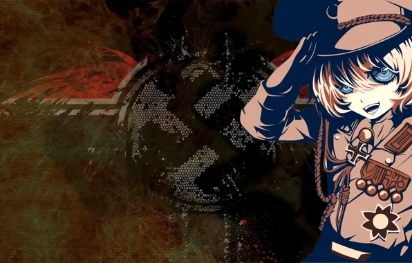Picture background, anime, girl, Youjo Senki