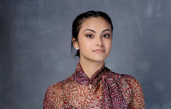 Picture actress, brunette, Camila Mendes