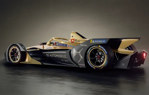 Side view, 2018, Formula E, DS Motor, DS E-Tense FE 19