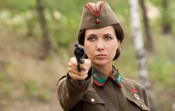 Picture look, weapons, Ekaterina Klimova, military, Svetlana Elagina, According to the laws of war