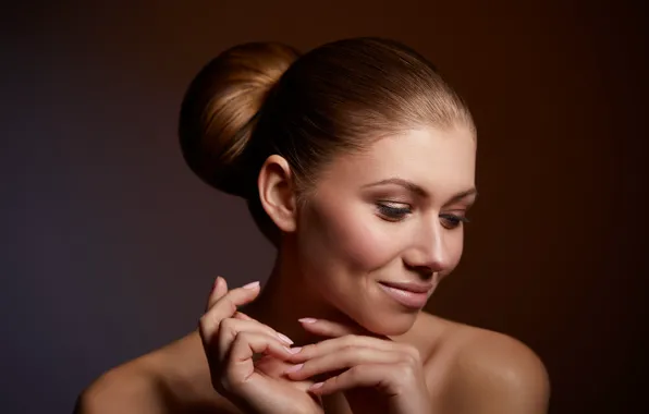 Smile, retouching, Portrait photography, Evgeny Abrosimov, Tatiana Kozlova