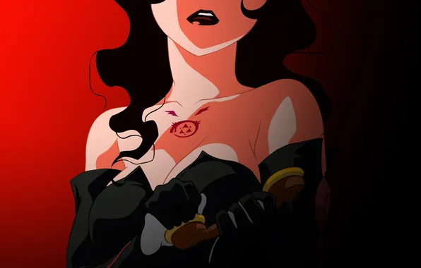 Lust, fins, Fullmetal Alchemist, Lust, Homunculus