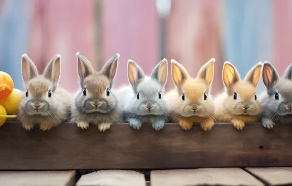Look, holiday, hare, eggs, spring, rabbit, Easter, rabbits