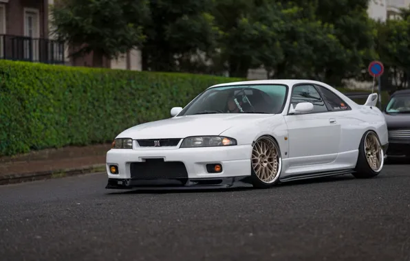 Race, nissan, turbo, white, wheels, skyline, Nissan, jdm