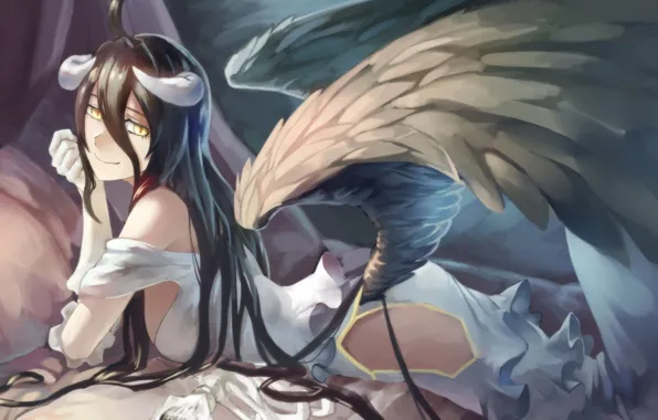Picture anime, Overlord, Seen, Albedo