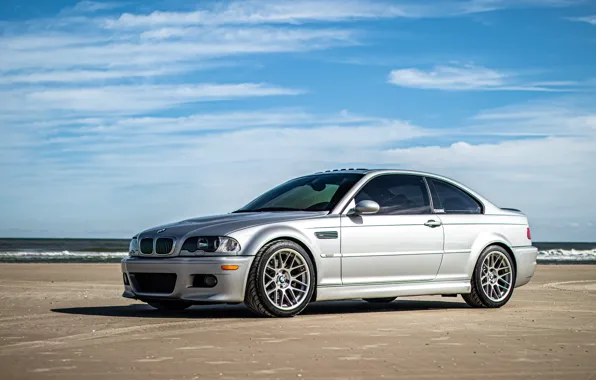 Picture BMW, Classic, Coupe, E46, Silver