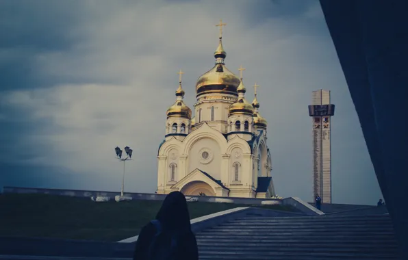 Autumn, Area, People, Church, Khabarovsk, WVTM photo