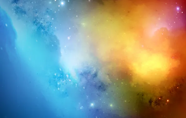 Stars, light, planet, Space, space, stars, nebula, planets