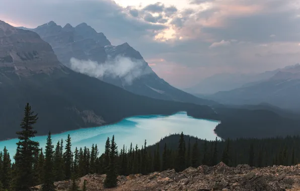 Mountains, Panorama, Landscape