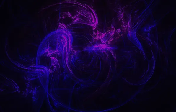 Light, smoke, color, gas, fractal