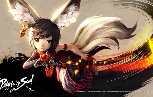 Anime, squirrel, blade and soul, blade &ampamp; soul