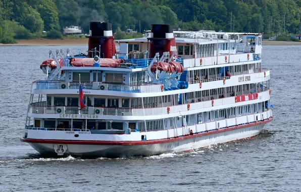 Ship, river, cruise
