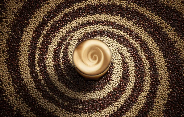 Coffee, texture, grain, Lightfarm Studios, Seeds