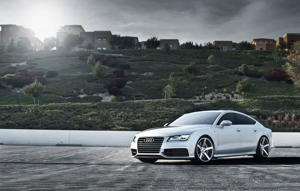 Picture Audi, Landscape, quattro, Sportback, TFSI, 3.0