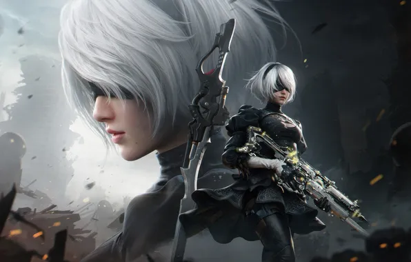 Call of Duty, mobile, Nier Automata