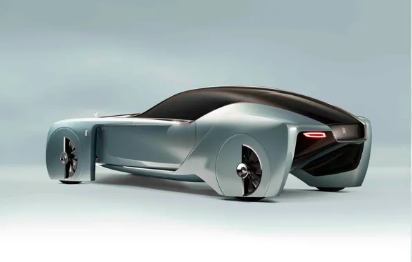 Picture The concept, Rolls Royce, Back, Vision Next 100, Luxury car, Autonomous, Futuristic concept car, Luxury …