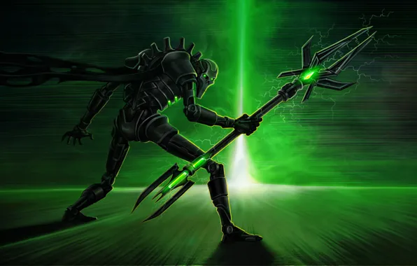 Picture energy, Warhammer 40k, Necrons, necrons, Lord nekron, necron lord