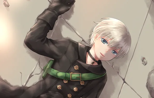 Fragments, stones, tile, boy, lies, Nier Automata, YoRHa No 9 Type S