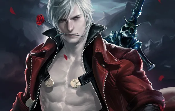 Mobile wallpaper: Devil May Cry, Video Game, Dante (Devil May Cry