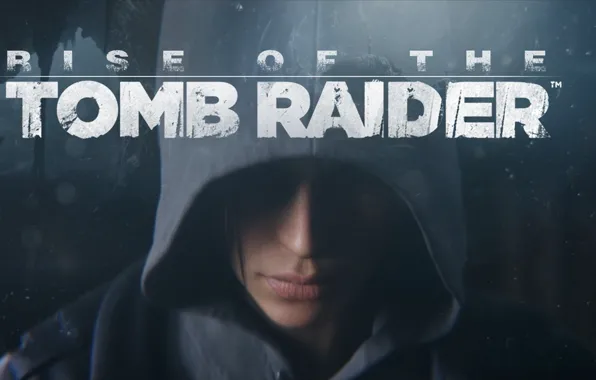 Picture face, hood, Lara Croft, Rise of the Tomb Raider