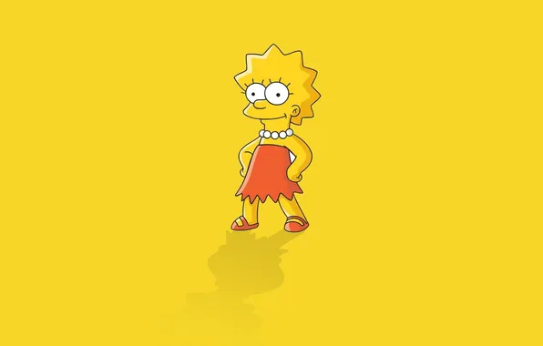 Picture the simpsons, simpsons, Lisa, liza