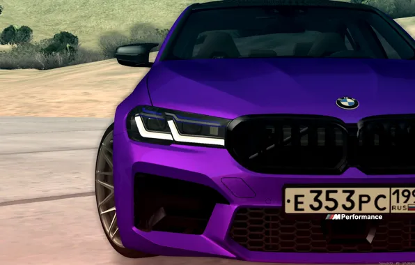 Game, BMW, M5, F90, M5 F90, MTA, CCD, Purple color