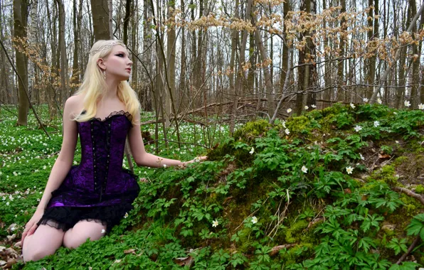 Girl, Nature, Model, Beauty, Blonde, Outside, Maria Amanda Schaub
