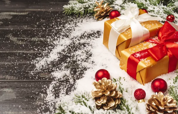 Winter, snow, holiday, Christmas