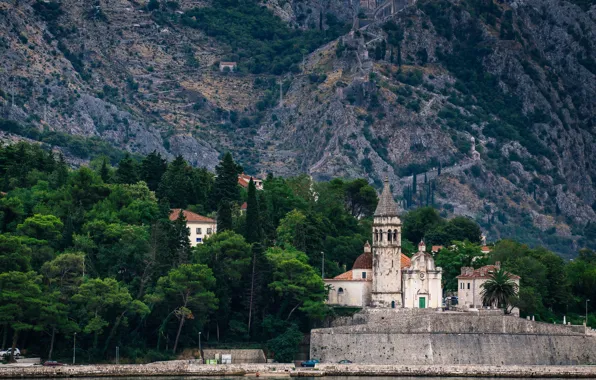 Picture church, Adriatic Sea, Montenegro, Kotor, Goodness