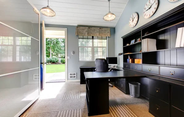 Picture room, style, interior, office, office, design